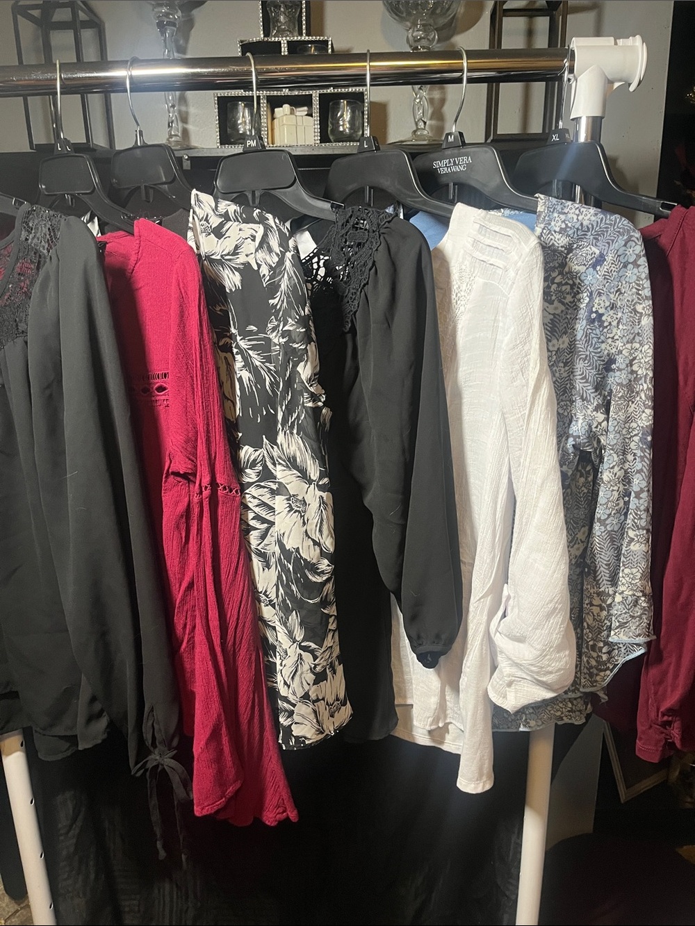 Lot of 7 Long & 3/4 Sleeve Women’s Tops Size Medium